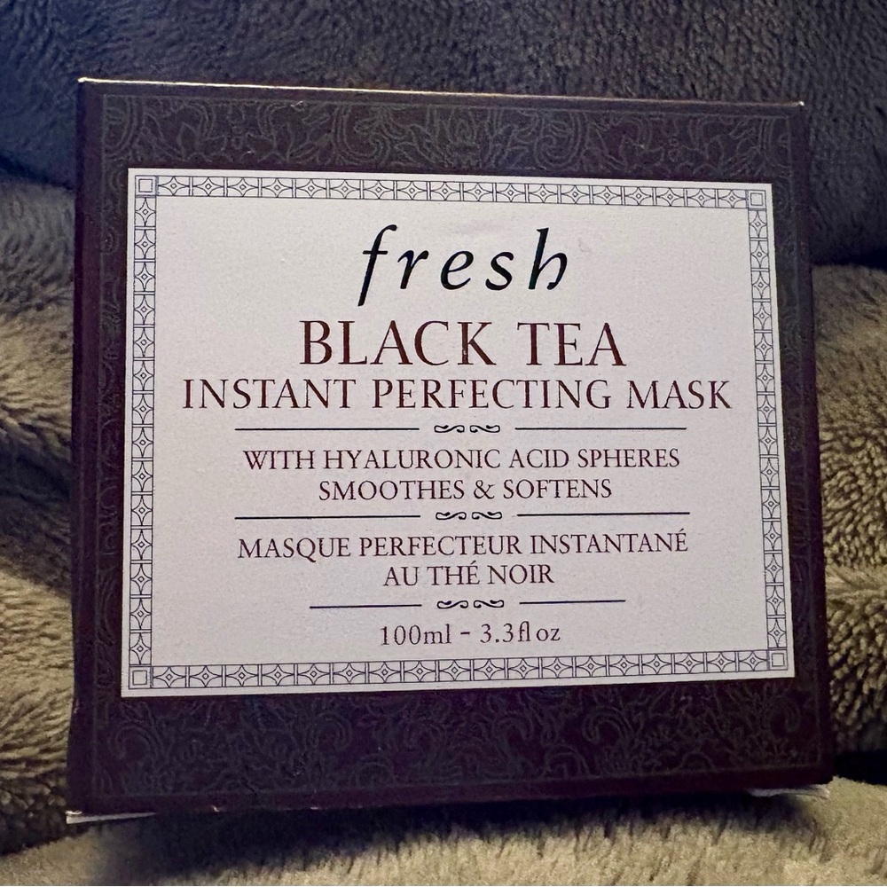 HUGE Fresh BLACK TEA Instant Perfecting Mask 3.3 FL Ounces!